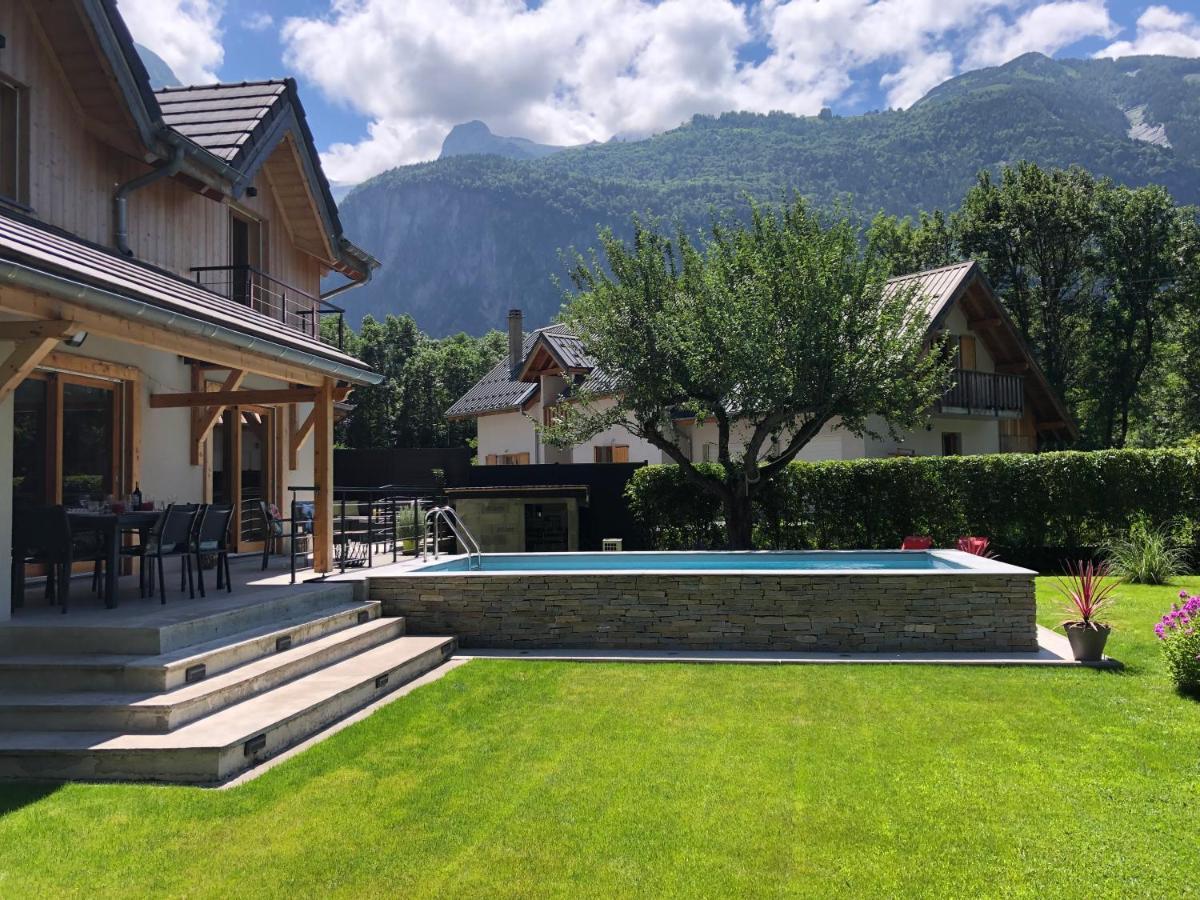 Chalet Barbara With Swimming Pool In The Heart Of Oisans Le Bourg-dʼOisans Zewnętrze zdjęcie